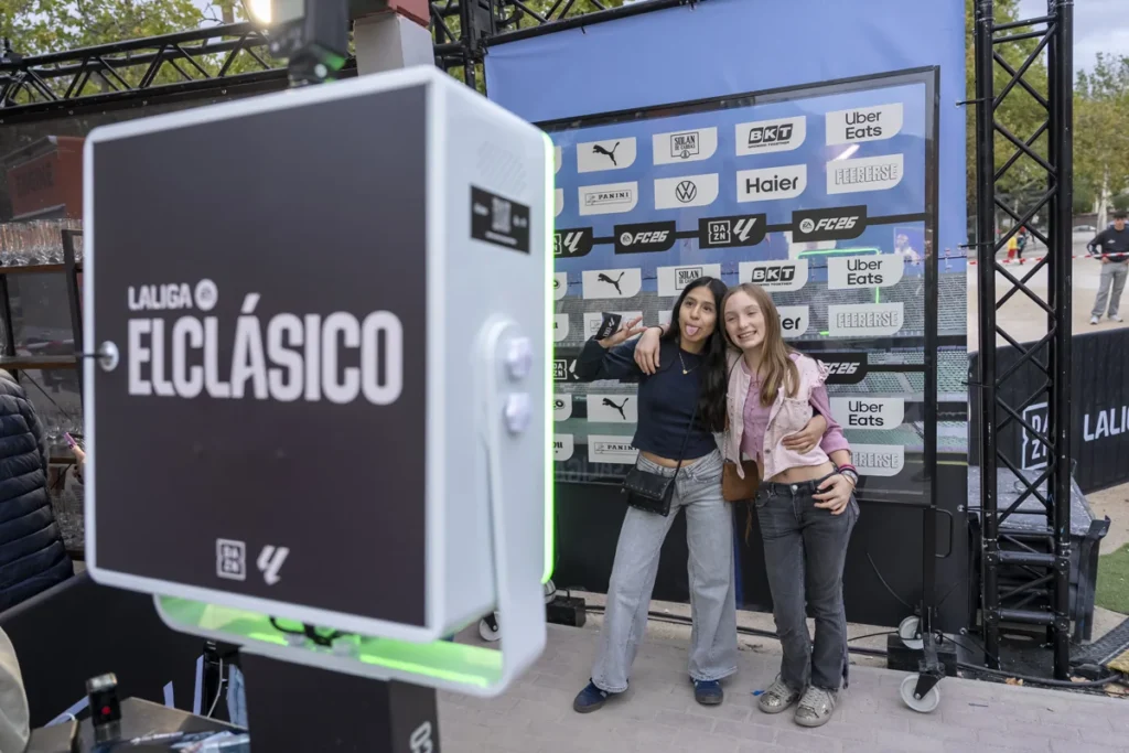 clasico previa fotografia madrid barcelona engine agency eventos brand ia hibrido apple