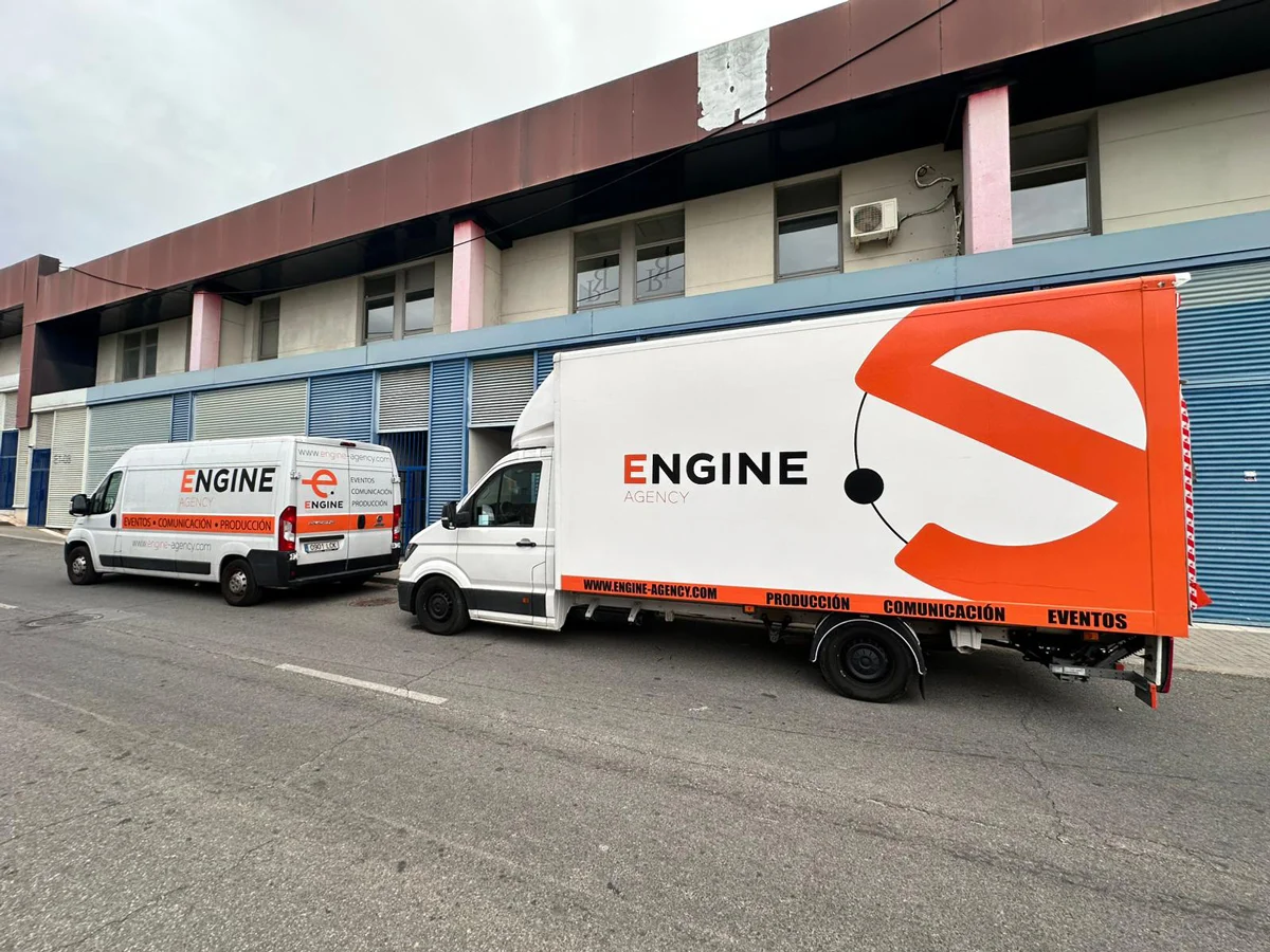 Logística y almacenaje de eventos en Madrid